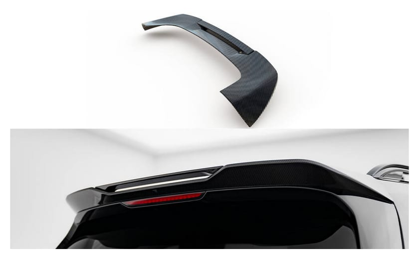 Spoiler BMW X7 G07 M-Pack Facelift Carbon