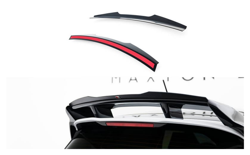 Spoiler Ford Fiesta ST ST-Line Mk8 Facelift Tył
