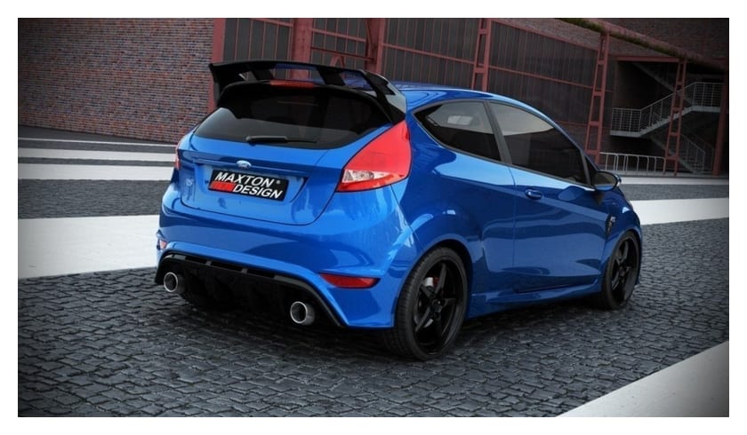 Spoiler Ford Fiesta VII Facelift Dachowy RS Look bez podkładu