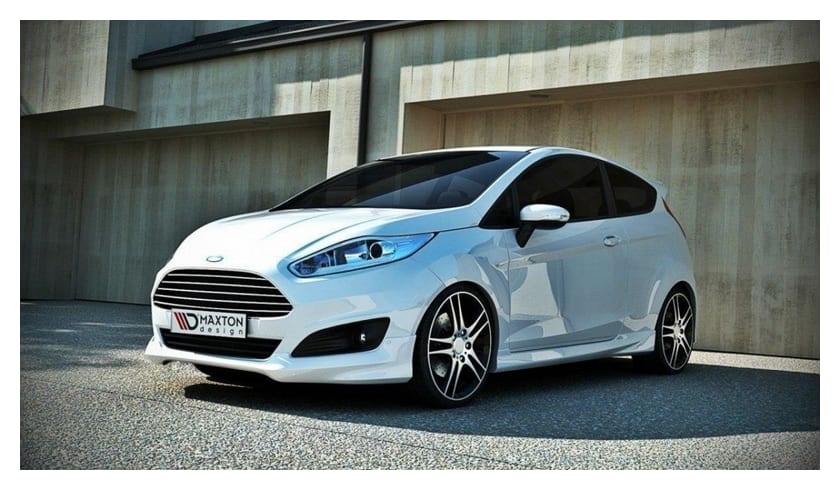 Spoiler Ford Fiesta VII Facelift Przód