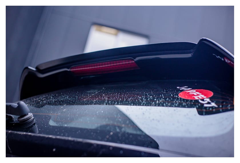 Spoiler Honda CIVIC VI Facelift Tył Gloss Black