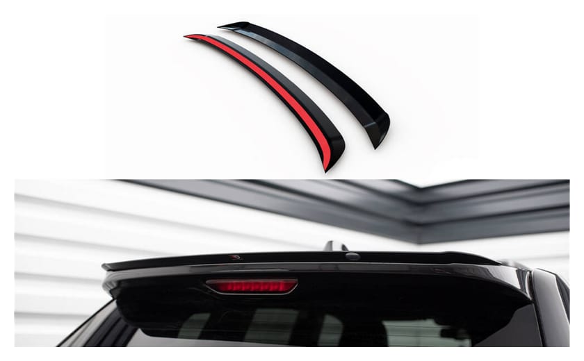 Spoiler Jeep Grand Cherokee WK2 Summit Facelift Tył Gloss Black