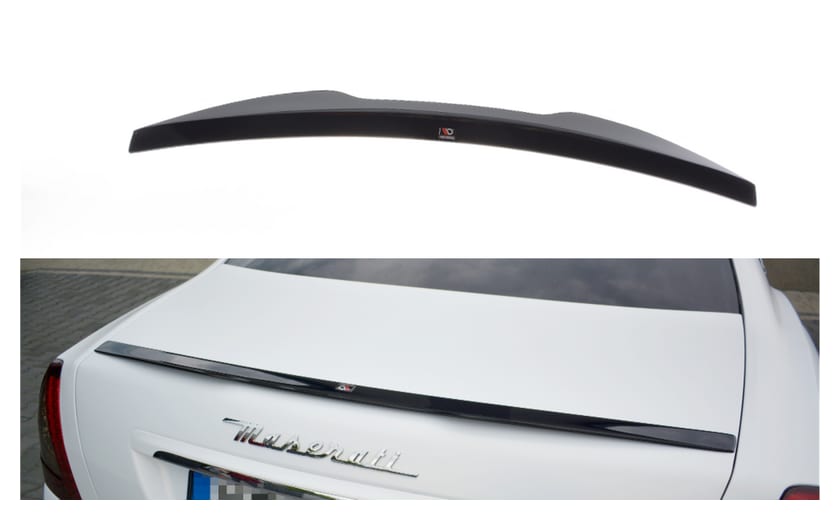 Spoiler Maserati Quatroporte V Facelift Tył Gloss Black