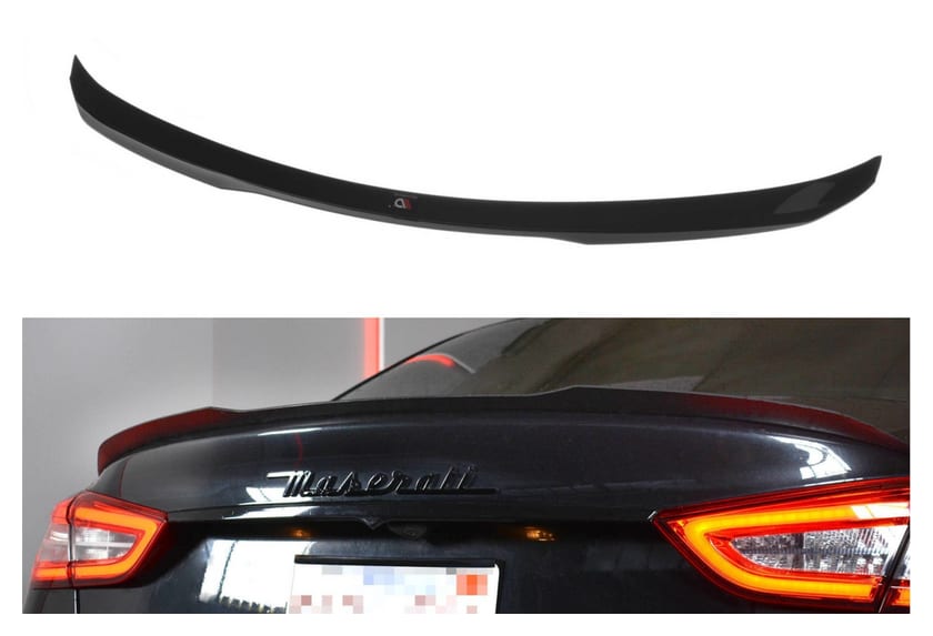 Spoiler Maserati Quatroporte VI Tył Gloss Black