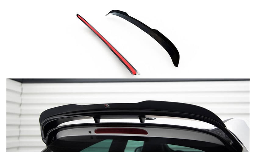 Spoiler Opel Astra J OPC VXR Cap Gloss Black