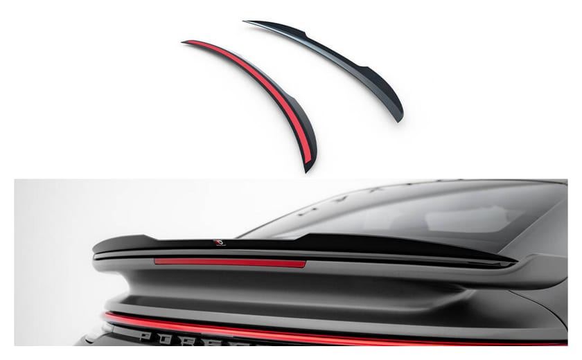 Spoiler Porsche 911 Turbo S Sport Package 992 Tył