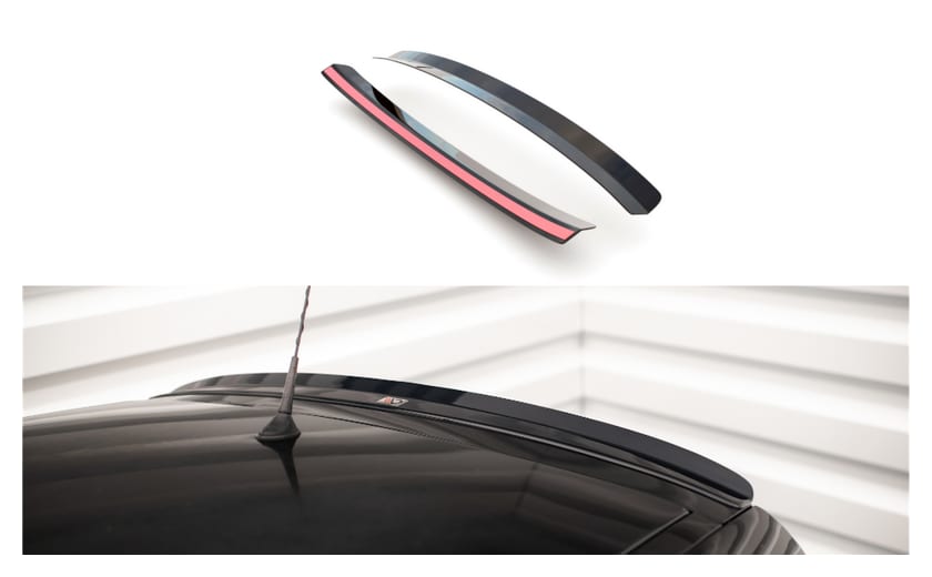 Spoiler Renault Clio III RS Dachowy Gloss Black