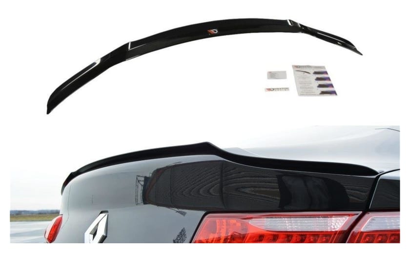 Spoiler Renault Laguna III Tył Gloss Black
