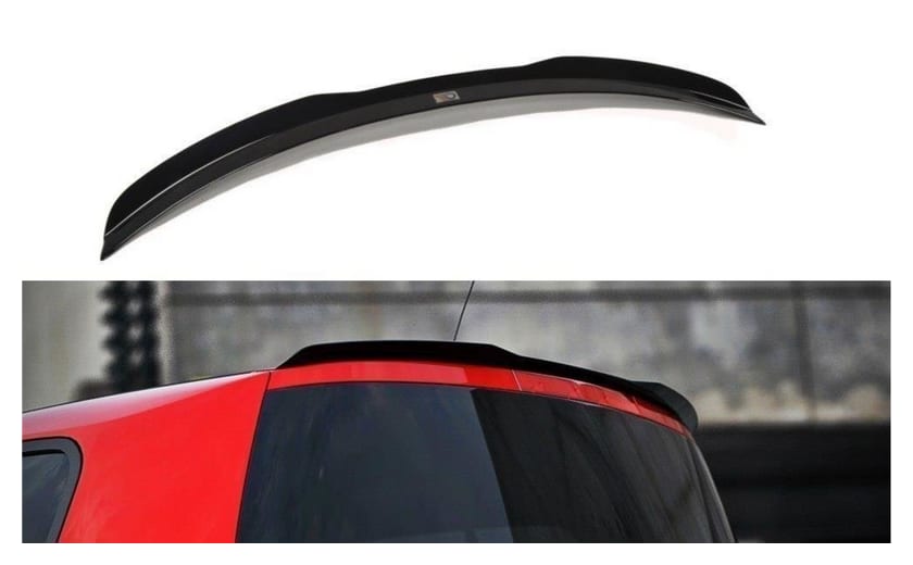 Spoiler Renault Megane II Tył Gloss Black