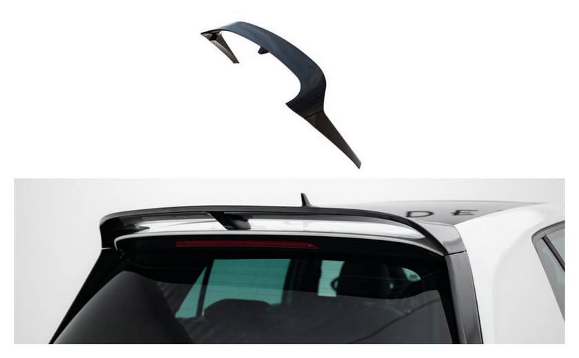 Spoiler Volkswagen Golf R GTI Mk7 Facelift Tył