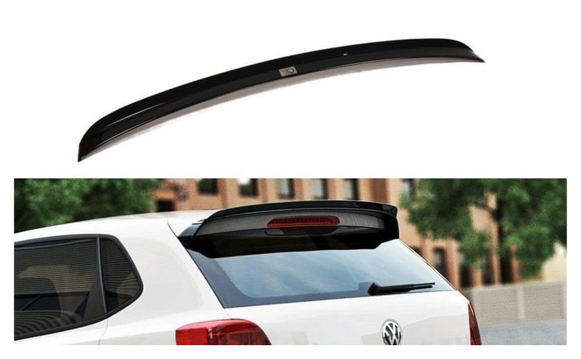 Spoiler Volkswagen Polo V Facelift GTI Tył Gloss Black