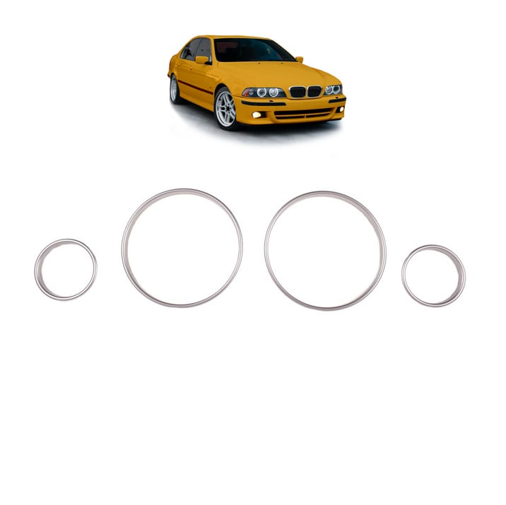 Sport Dashboard Rings Chrome BMW 5 E39 1995-2003