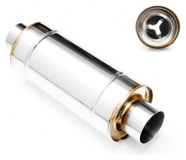 Sportowy Tłumik Przelotowy 2,25" (54mm) 300mm RM