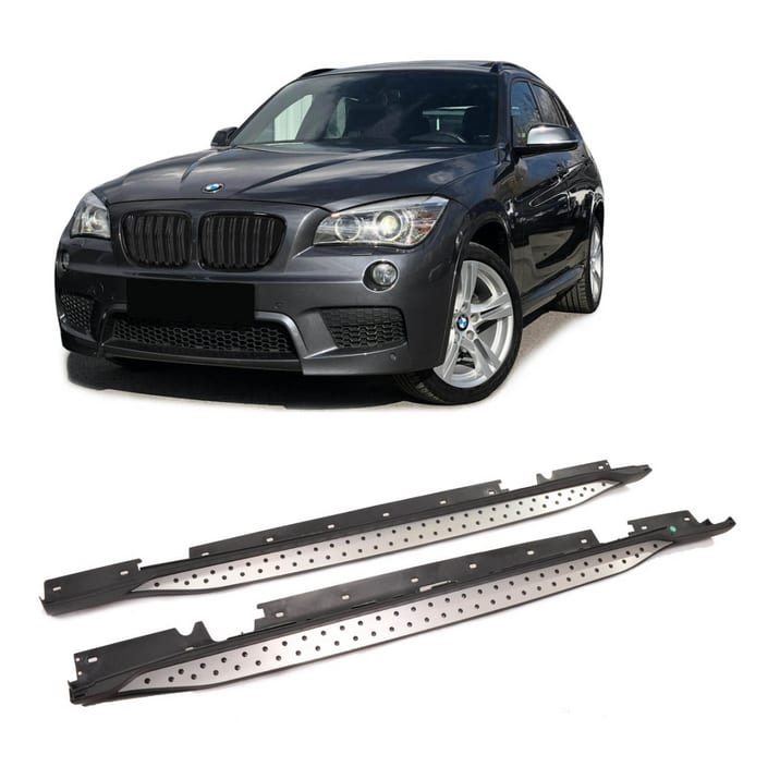Stopnie boczne BMW X1 E84 Aluminium