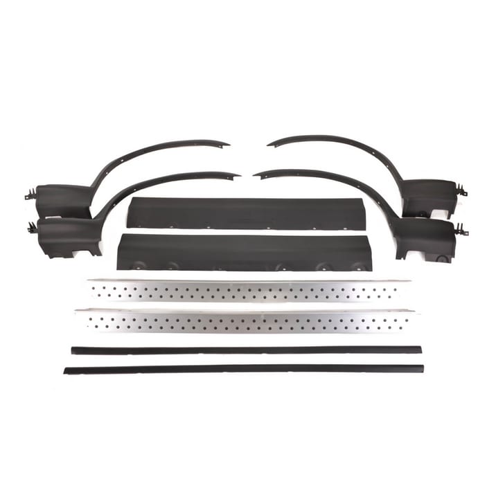 Stopnie boczne BMW X5 E53 Aluminium