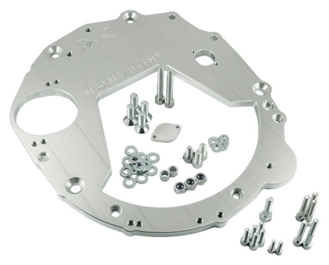 Adapter skrzyni biegów BMW M50 M52 M54 S50 S52 S54 - BMW ZF 8HP 8HP70 8HP50 / GS6-53DZ (Pionowy)