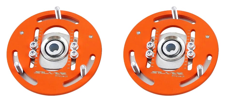 Camber Plates BMW E30 3D True professionals DRIFT Gwint Orange