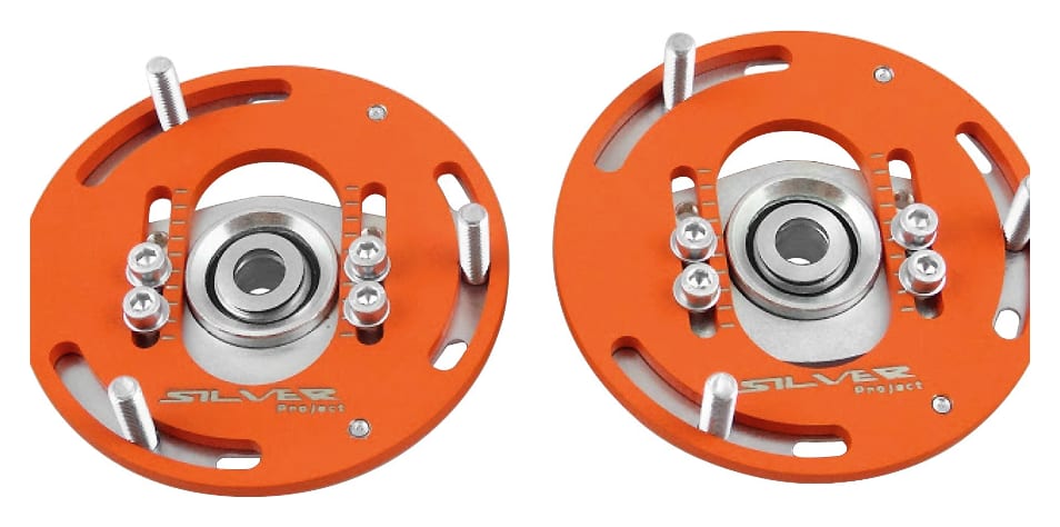 Camber Plates BMW E36 3D True professionals DRIFT Gwint Orange