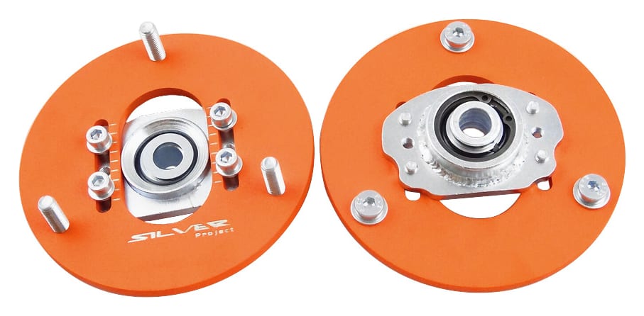 Camber Plates BMW E46 DRIFT Gwint Orange