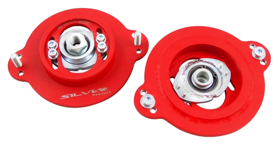Camber Plates Golf I 3D caster camber Red