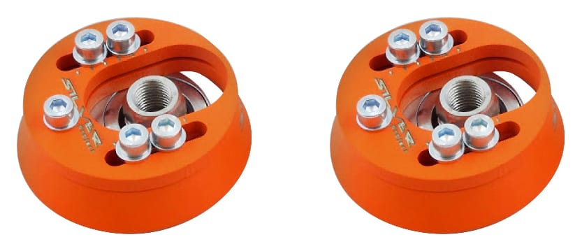 Camber Plates Golf IV Seat Leon Orange