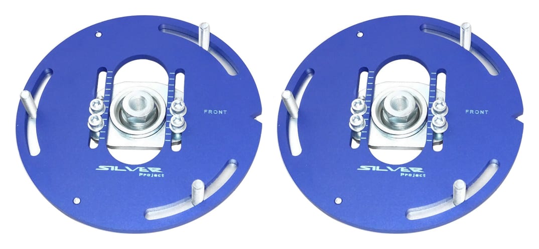Camber Plates Mini Cooper F55 F56 F57 Gwint Blue