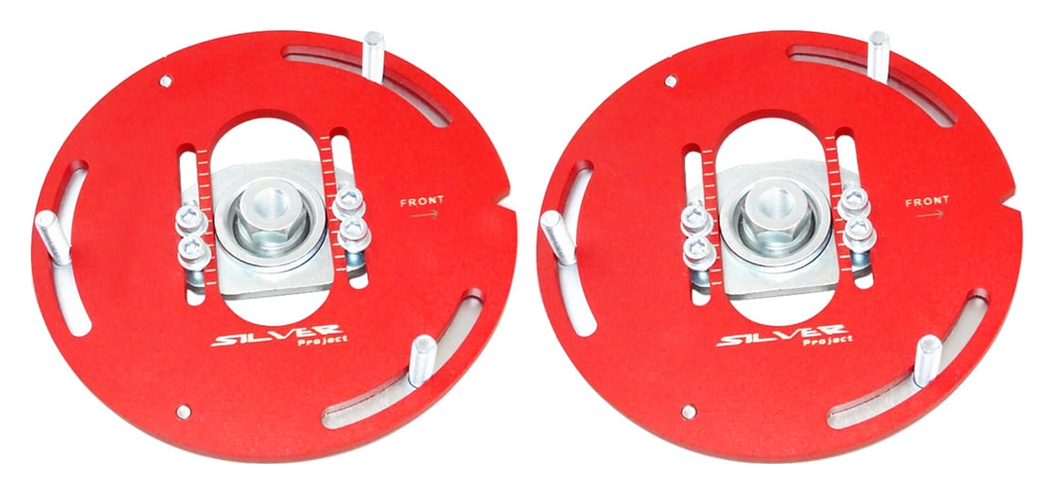 Camber Plates Mini Cooper F55 F56 F57 Gwint Red