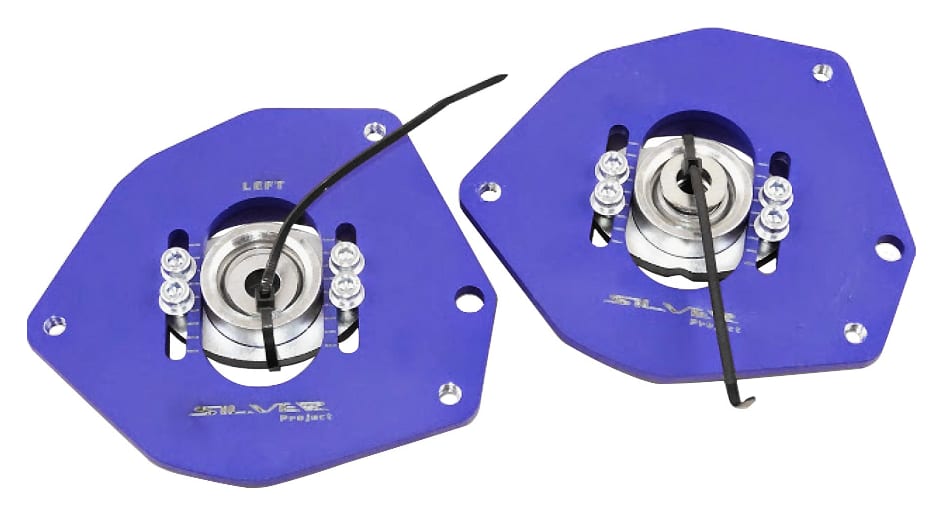 Camber Plates Renault Megane II Blue