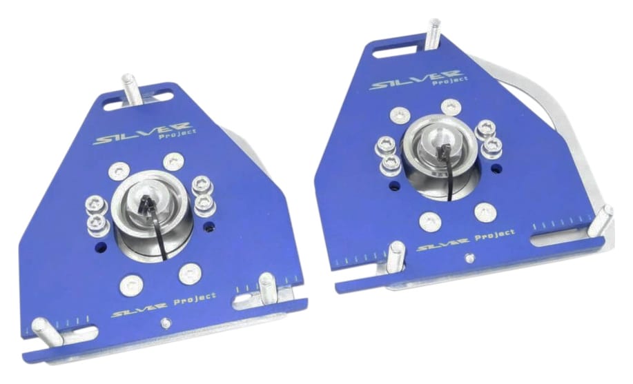Camber Plates Renault Megane III RS3 Blue