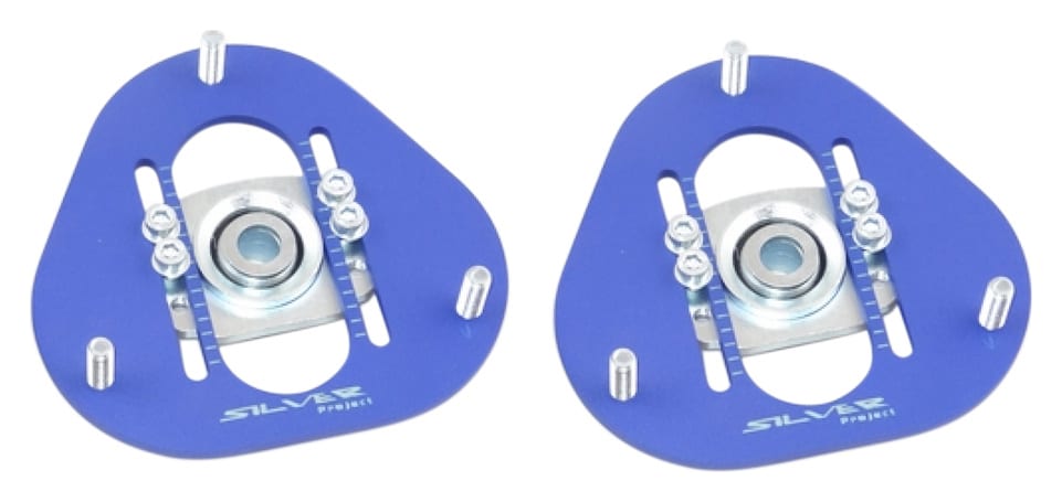 Camber Plates Toyota Corolla AE92 AE101 AE111 Blue