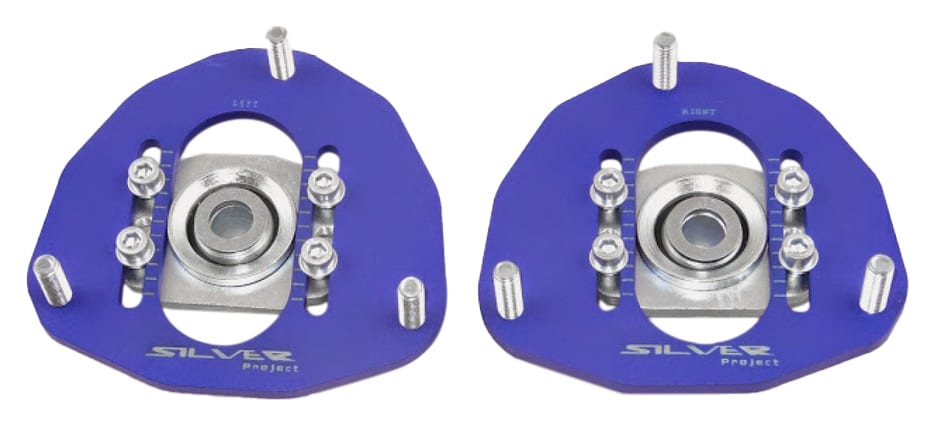 Camber Plates Toyota Levin AE86 Blue