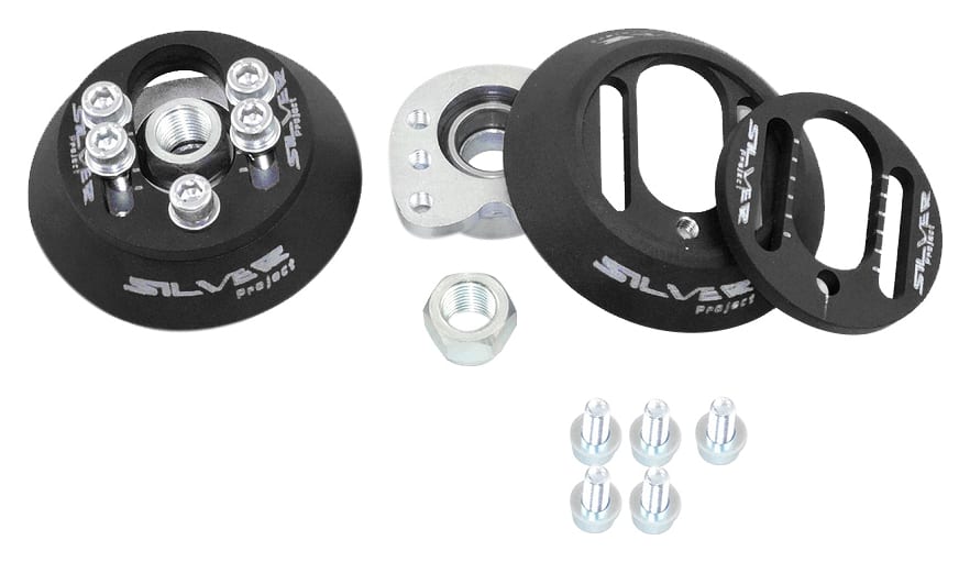 Camber Plates VW Polo 6N1 Lupo 6X1 6E1 Black