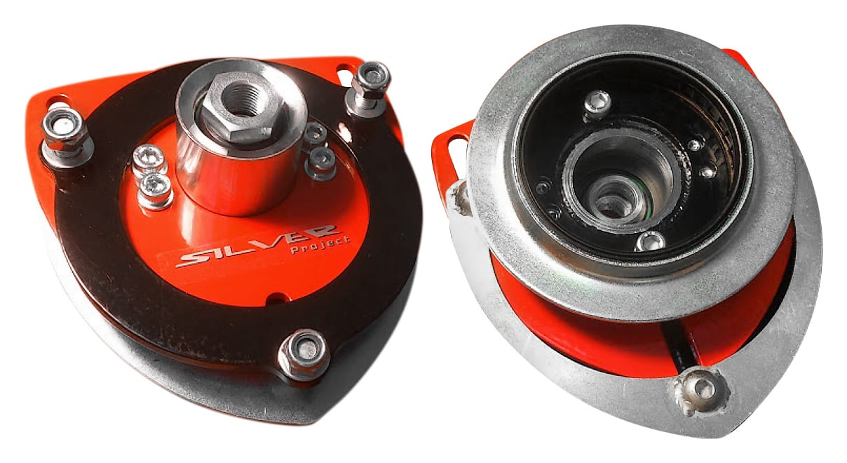 Camber Plates VW Polo 9N Red