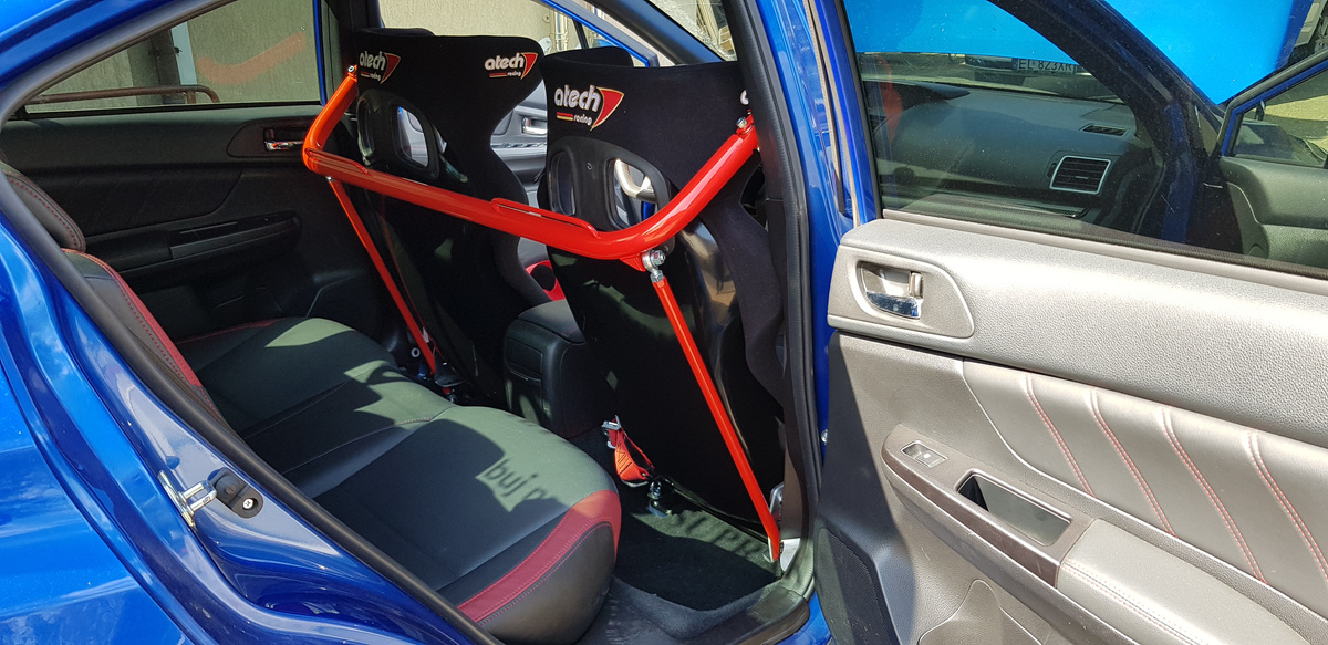 Harness Bar Subaru Impreza 4 WRX STI 2015+ Black