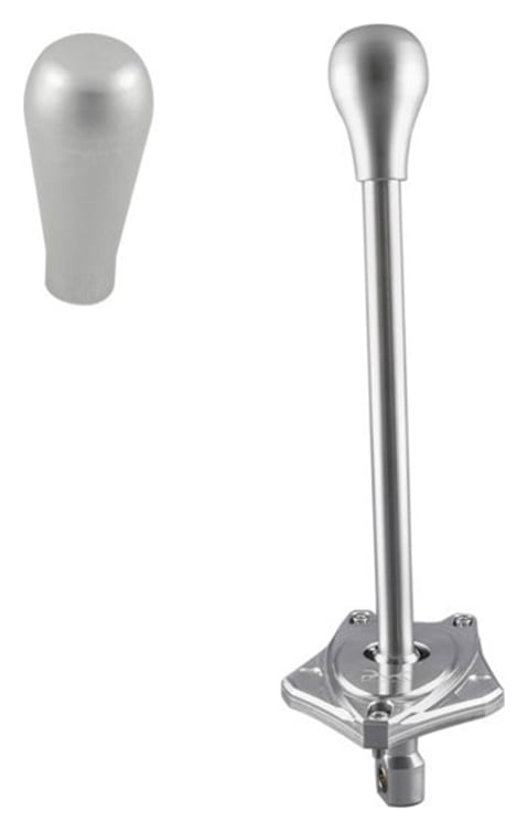 Short Shifter BMW E90 E82 Gałka Długa Srebrna Aluminium