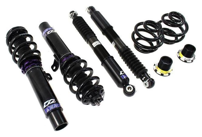 Zawieszenie gwintowane Street D2 Racing AUDI A3 (4WD) QUATTRO 50mm 98-02