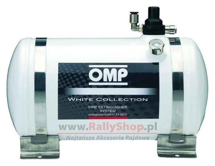 System gaśnicy OMP White Collection 4,25L (CESAL2)