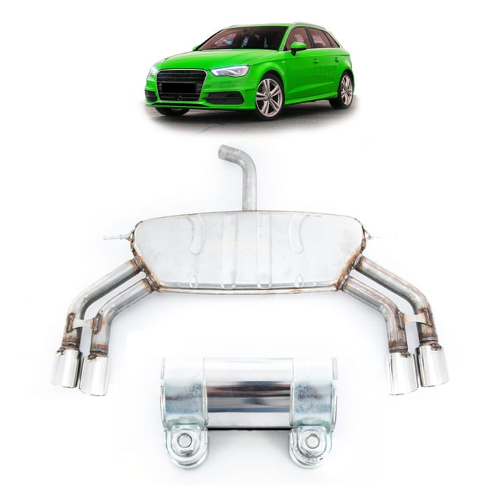 Tłumik Końcowy AUDI A3 2013-2019