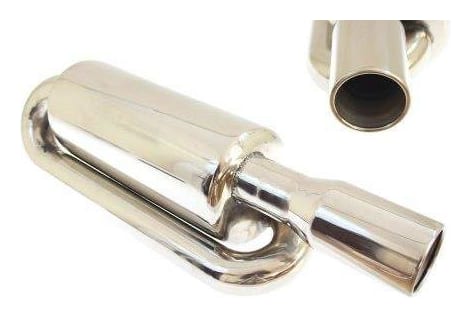 Tłumik Końcowy TurboWorks 76mm Wejście 2,5" (63mm)
