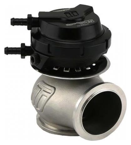 Wastegate zewnętrzny TurboSmart 45mm 1.0 Bar Hyper-Gate Lite Sleeper Czarny