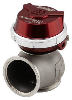 Wastegate zewnętrzny TurboSmart 60mm 1.0 Bar Power-Gate Czerwony