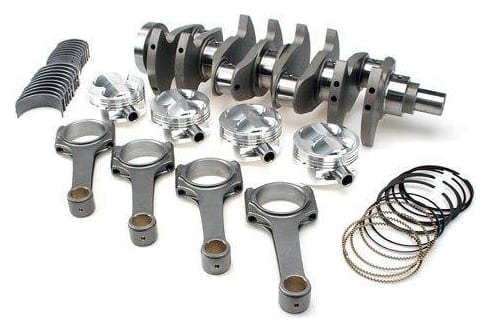 STROKER KIT - Chevy LS Series - 4.000" 4340 Forged wał, ProH2K korbowód, Custom CP tłok, Bal