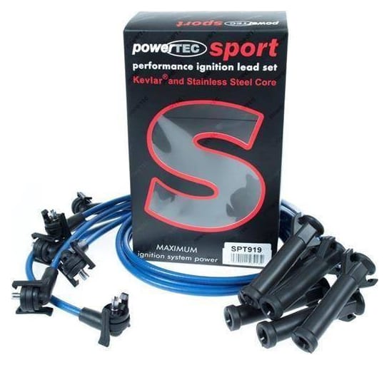 Przewody zapłonowe PowerTEC FORD EXPLORER RANGER 4.0L V6 97-02 Niebieskie