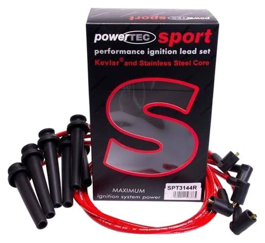 Przewody zapłonowe PowerTEC FORD MONDEO ST220 3.0 V6 02-07 Niebieskie