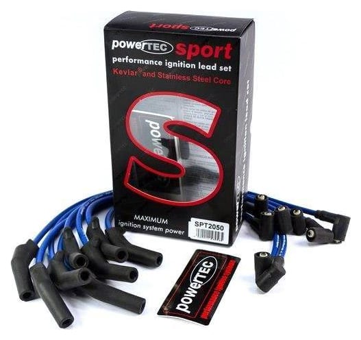 Przewody zapłonowe PowerTEC LAND ROVER DISCOVERY RANGE ROVER 4.0 4.6 V8 97-04 Czerwone