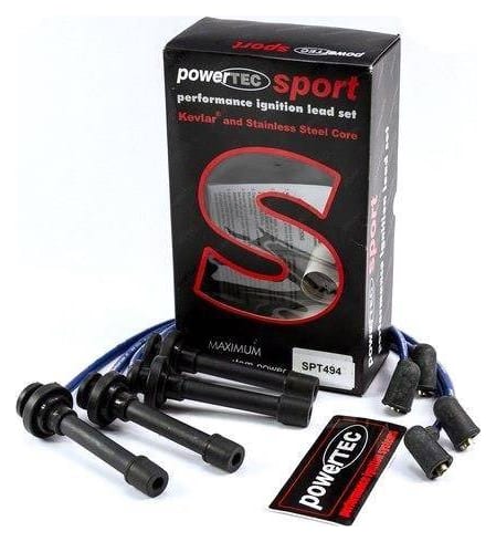 Przewody zapłonowe PowerTEC NISSAN 100NX ALMERA PRIMERA 1.4 1.6L 90-00 Czerwone