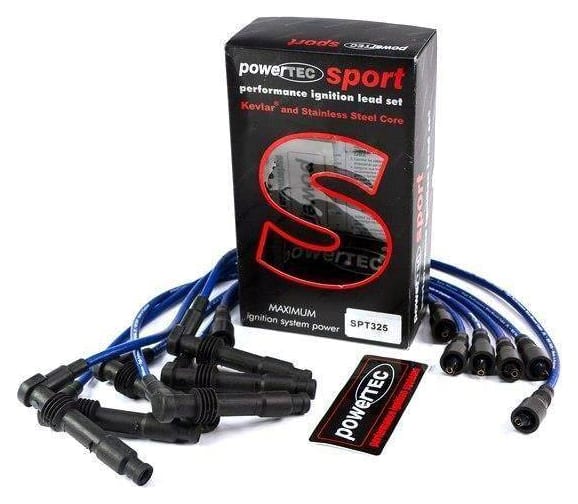 Przewody zapłonowe PowerTEC OPEL OMEGA A SENATOR 3.0 V6 89-94 Niebieskie