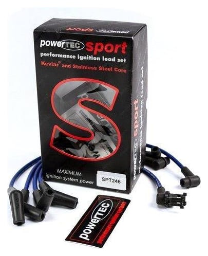 Przewody zapłonowe PowerTEC RENAULT R21 VOLVO 440 480 760 86-96 Czerwone