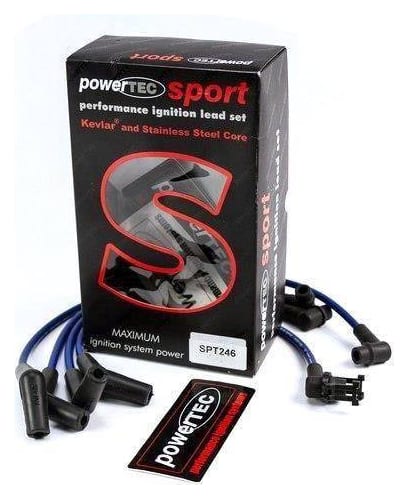 Przewody zapłonowe PowerTEC RENAULT R21 VOLVO 440 480 760 86-96 Niebieskie