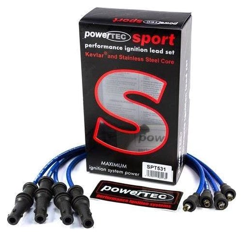 Przewody zapłonowe PowerTEC SUBARU IMPREZA LEGACY FORESTER EJ16-EJ22 92-02 Czerwone